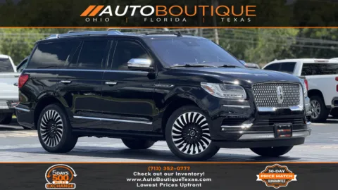 Black 2019 Lincoln Navigator Black Label for sale in Alvin, TX