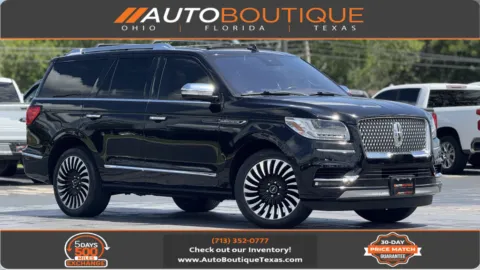 Black 2019 Lincoln Navigator Black Label for sale in Alvin, TX
