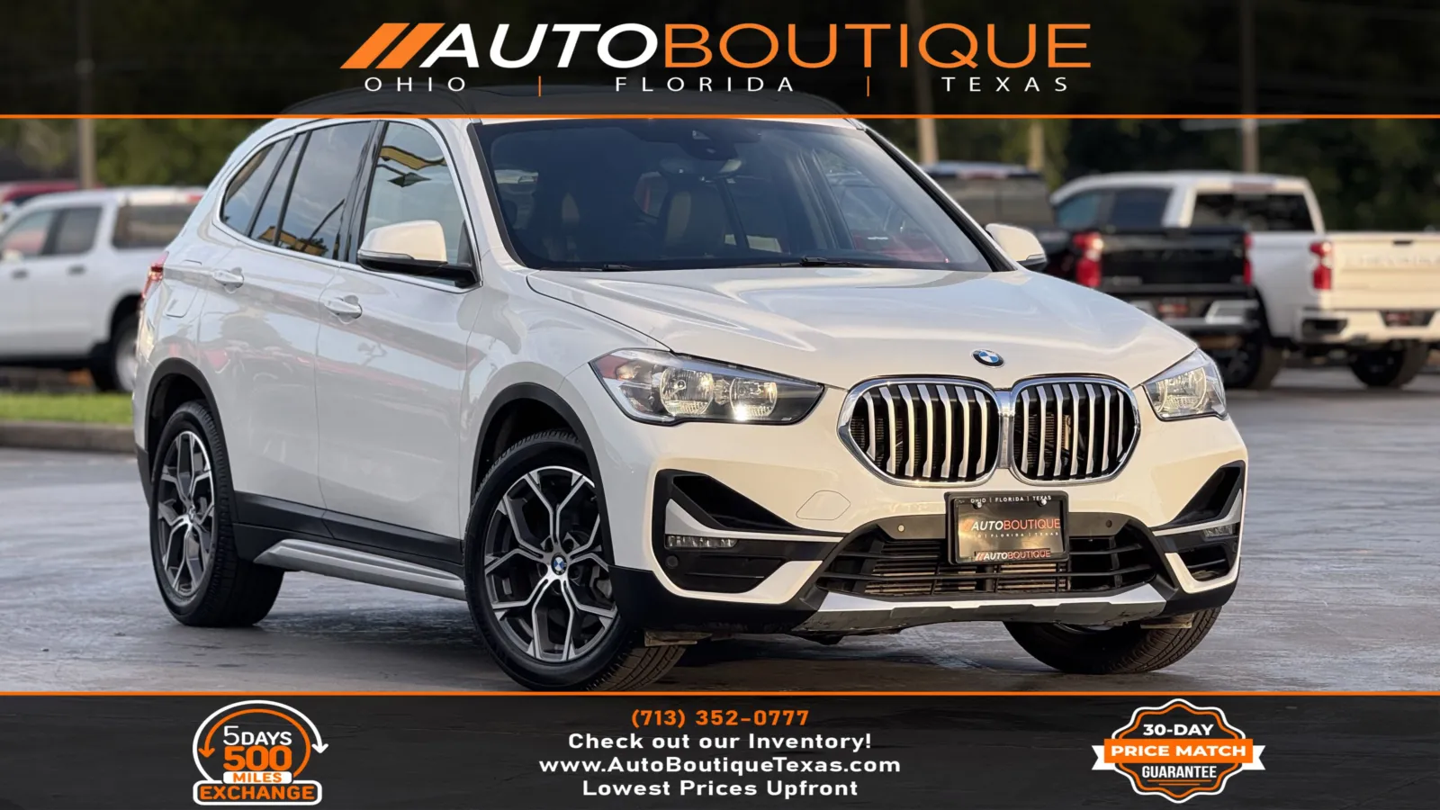 White 2020 BMW X1 xDrive28i for sale in Alvin, TX