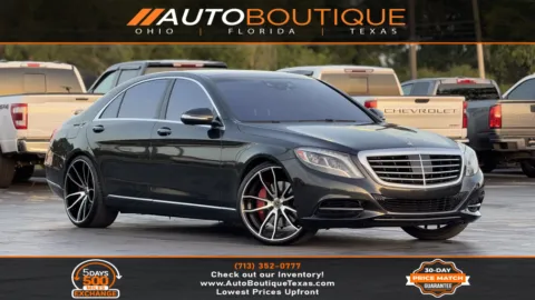 Black 2015 Mercedes-Benz S-Class S 550 for sale in Alvin, TX