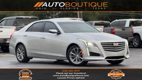 Silver 2019 Cadillac CTS Sedan Luxury RWD for sale in Alvin, TX