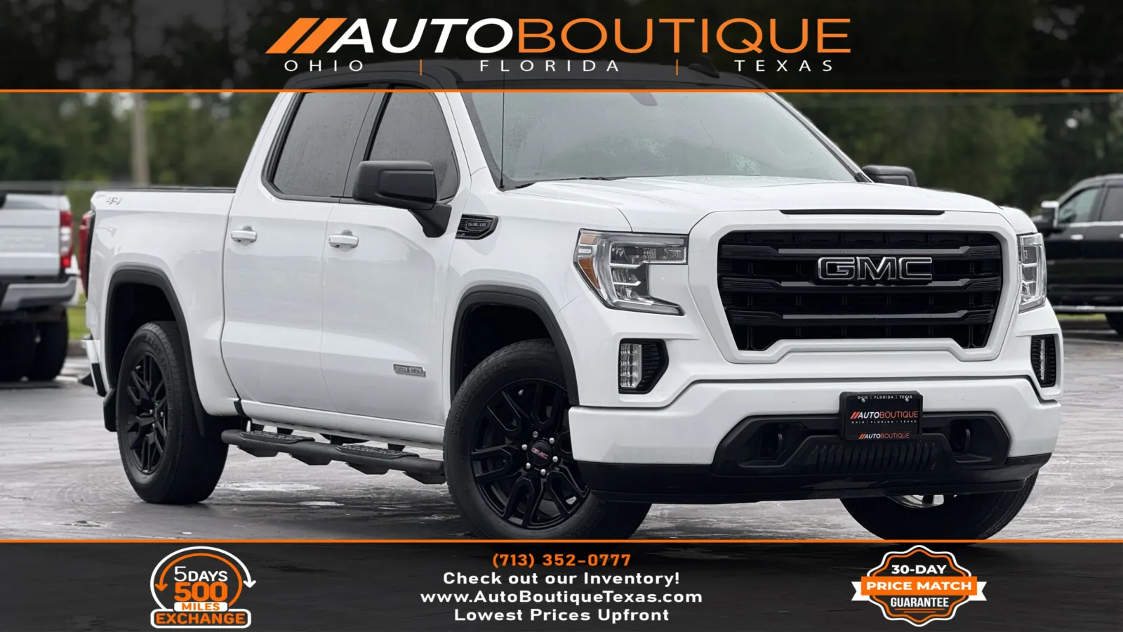 White 2019 GMC Sierra 1500 Elevation for sale in Alvin, TX