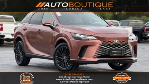 Orange 2024 Lexus RX 350 Premium for sale in Alvin, TX