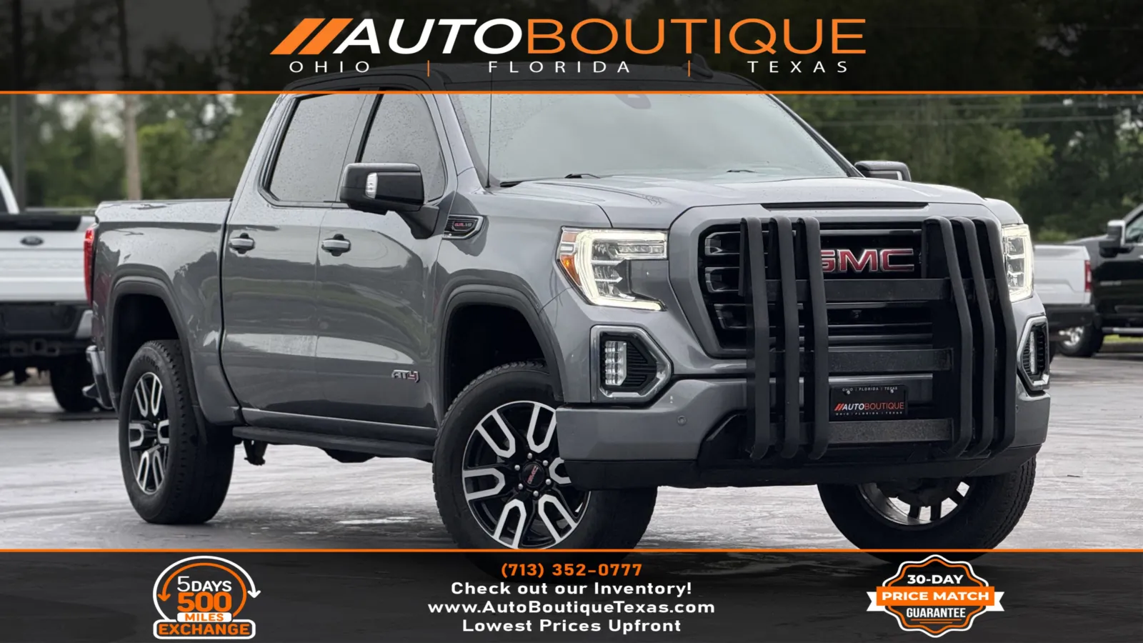 Gray 2022 GMC Sierra 1500 Limited AT4 for sale in Alvin, TX