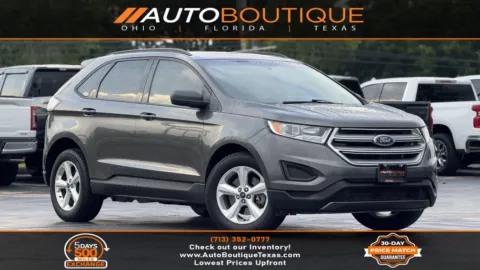Gray 2017 Ford Edge SE for sale in Alvin, TX