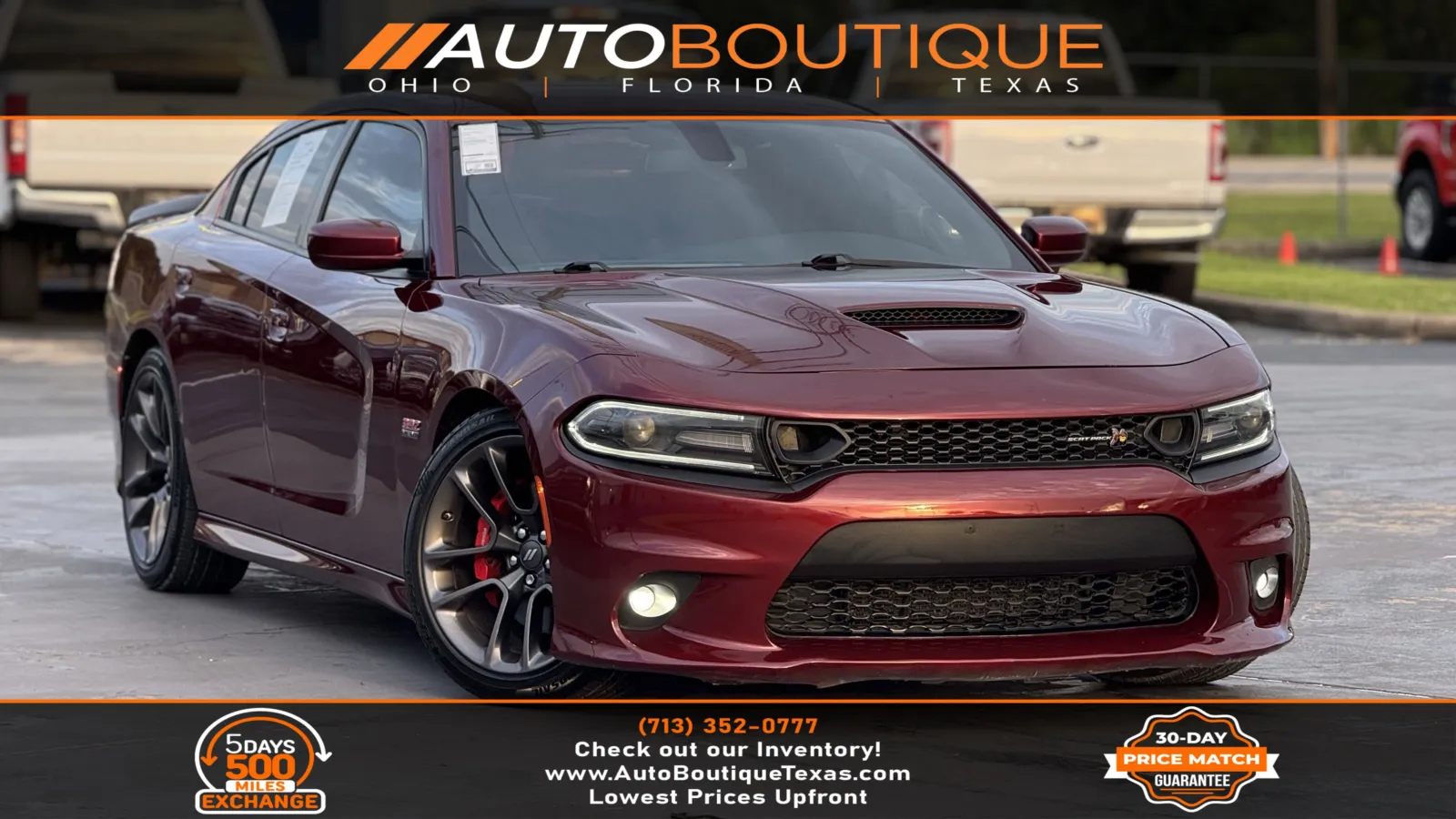 Red 2021 Dodge Charger Scat Pack for sale in Alvin, TX