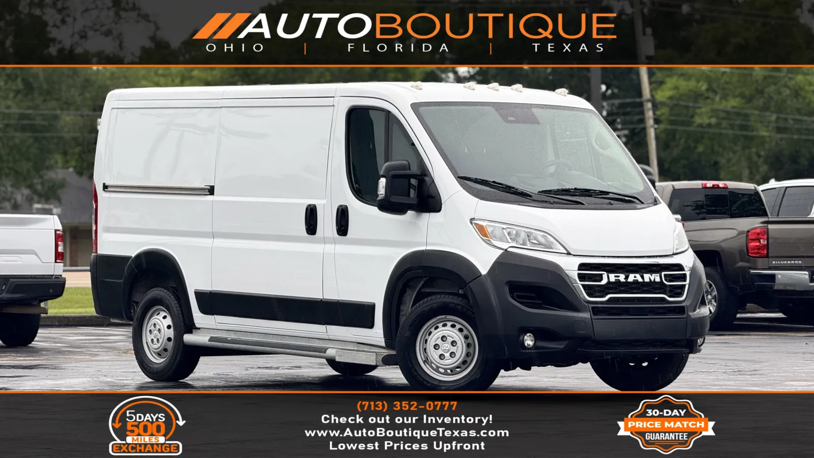 2023 Ram ProMaster Cargo Van 2500 136 WB for sale in Alvin, TX