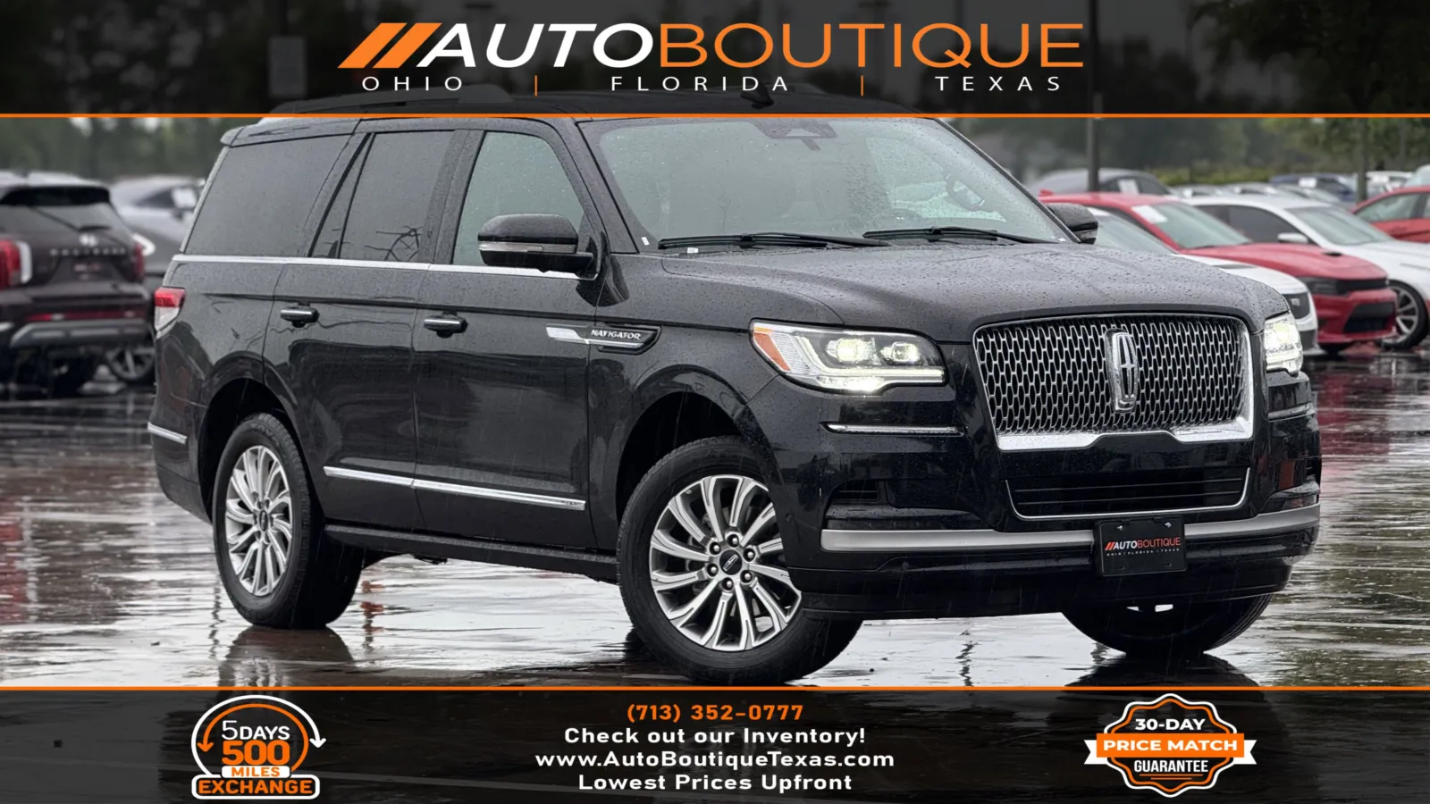 Black 2024 Lincoln Navigator Premiere for sale in Alvin, TX