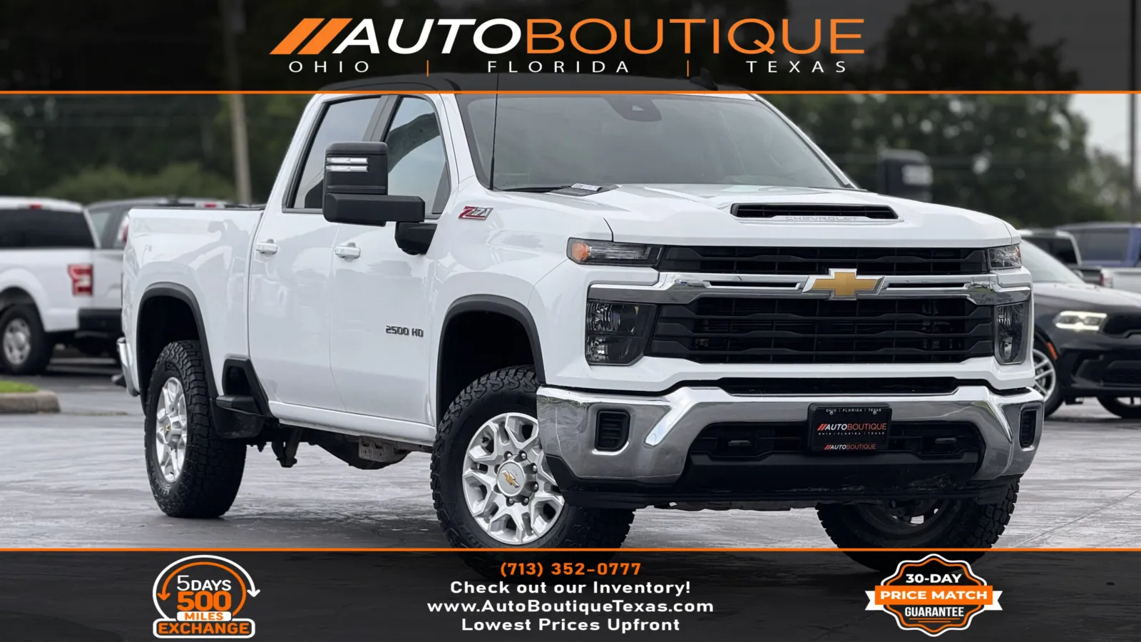 White 2024 Chevrolet Silverado 2500HD LT for sale in Alvin, TX