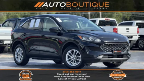Black 2021 Ford Escape SE for sale in Alvin, TX