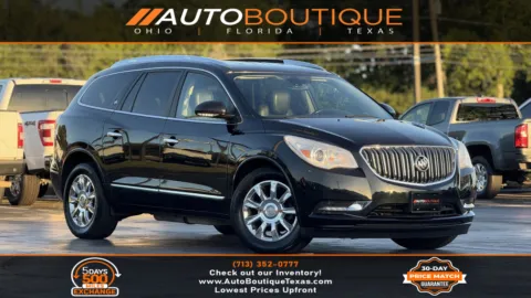 Black 2015 Buick Enclave Premium for sale in Alvin, TX