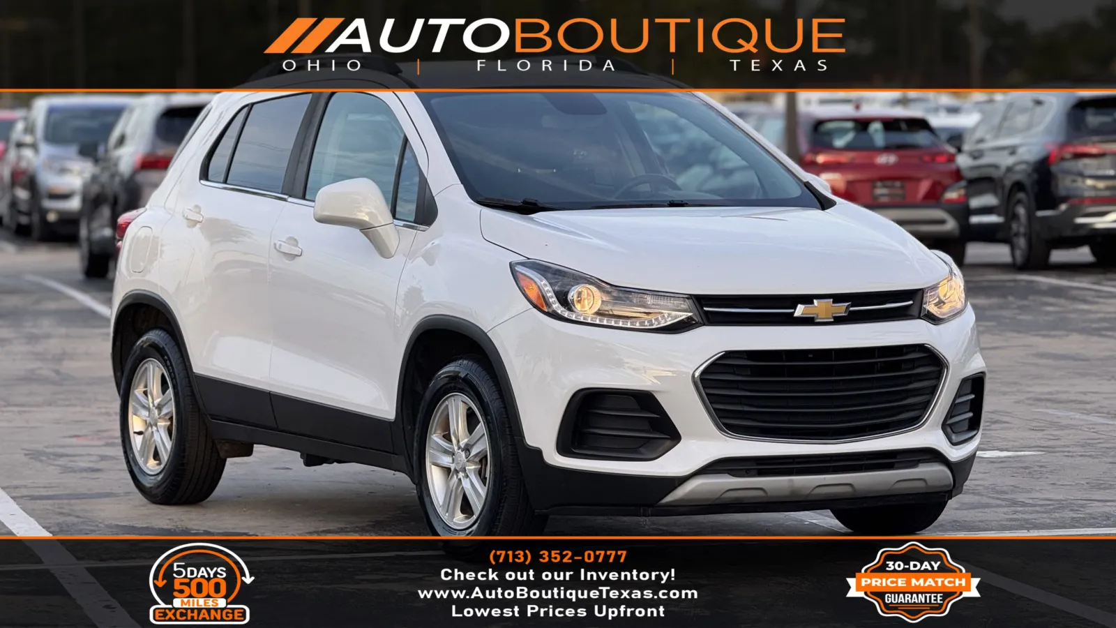 White 2020 Chevrolet Trax LT for sale in Alvin, TX