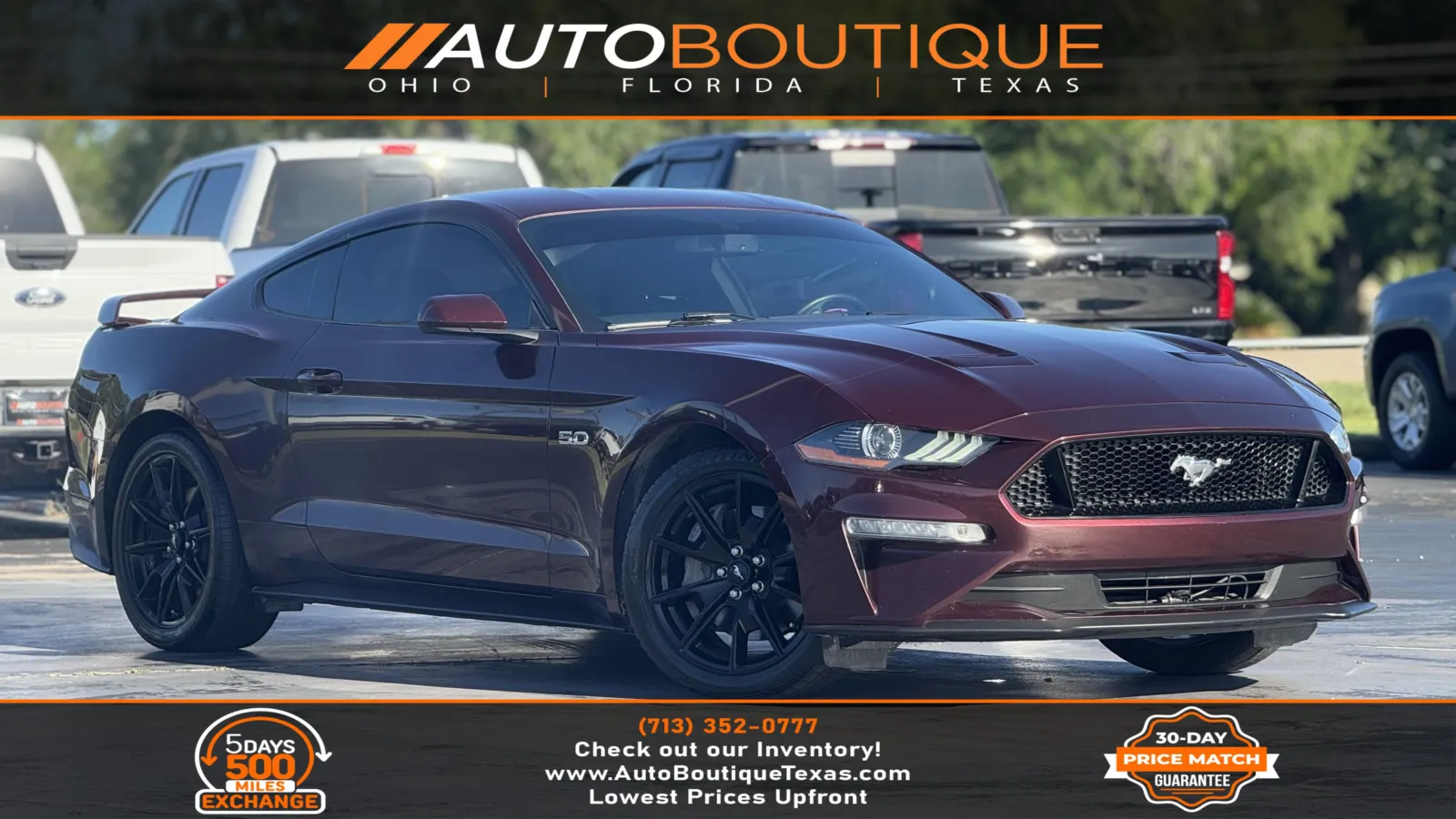 Red 2018 Ford Mustang GT for sale in Alvin, TX