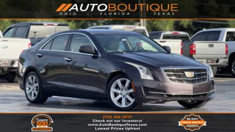 Purple 2015 Cadillac ATS Sedan Standard RWD for sale in Alvin, TX