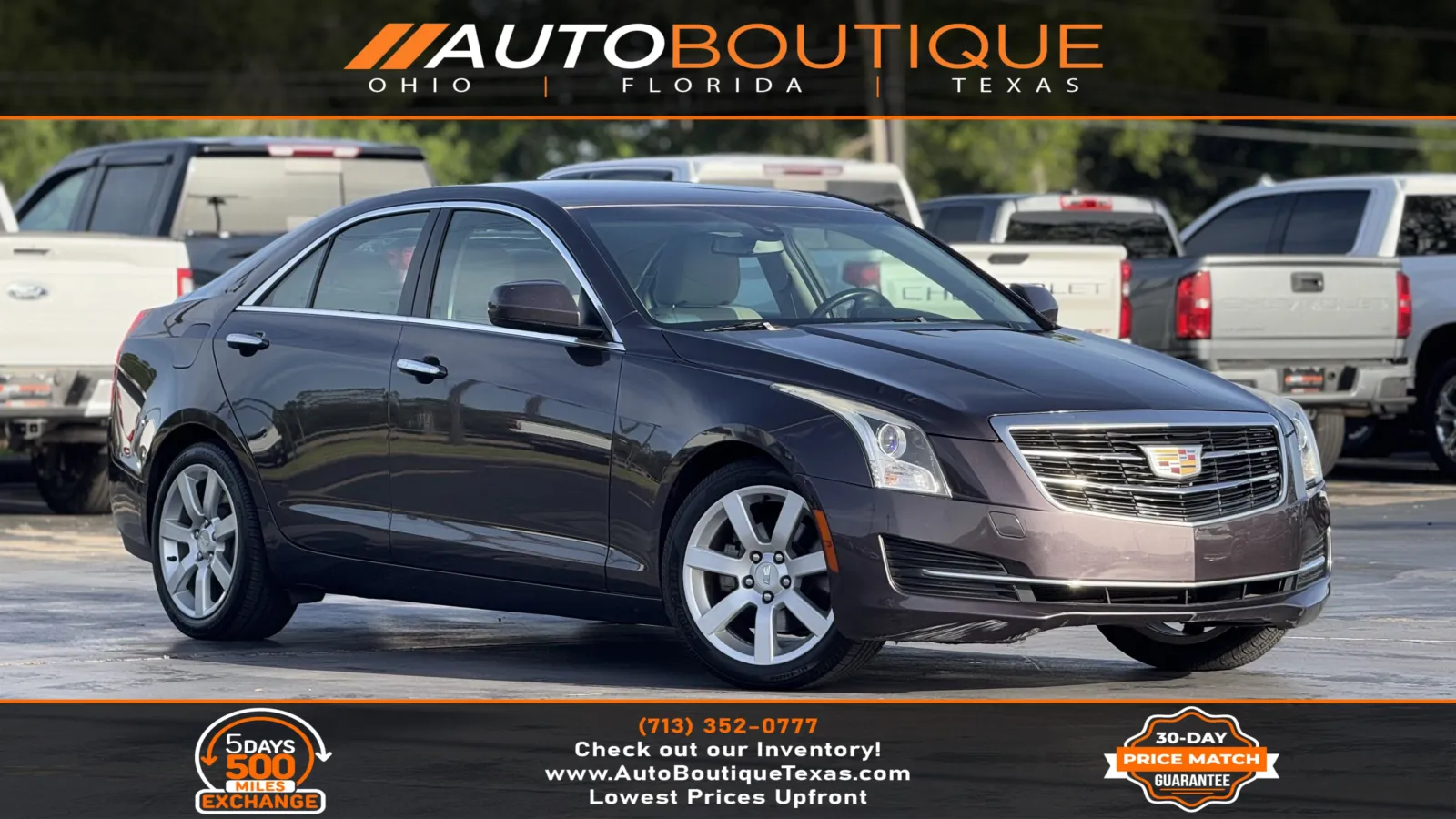 2015 Cadillac ATS Sedan Standard RWD for sale in Alvin, TX