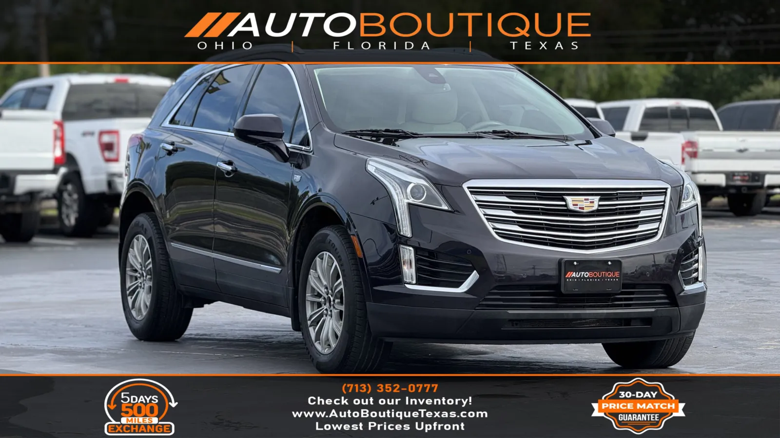 Purple 2018 Cadillac XT5 Luxury AWD for sale in Alvin, TX