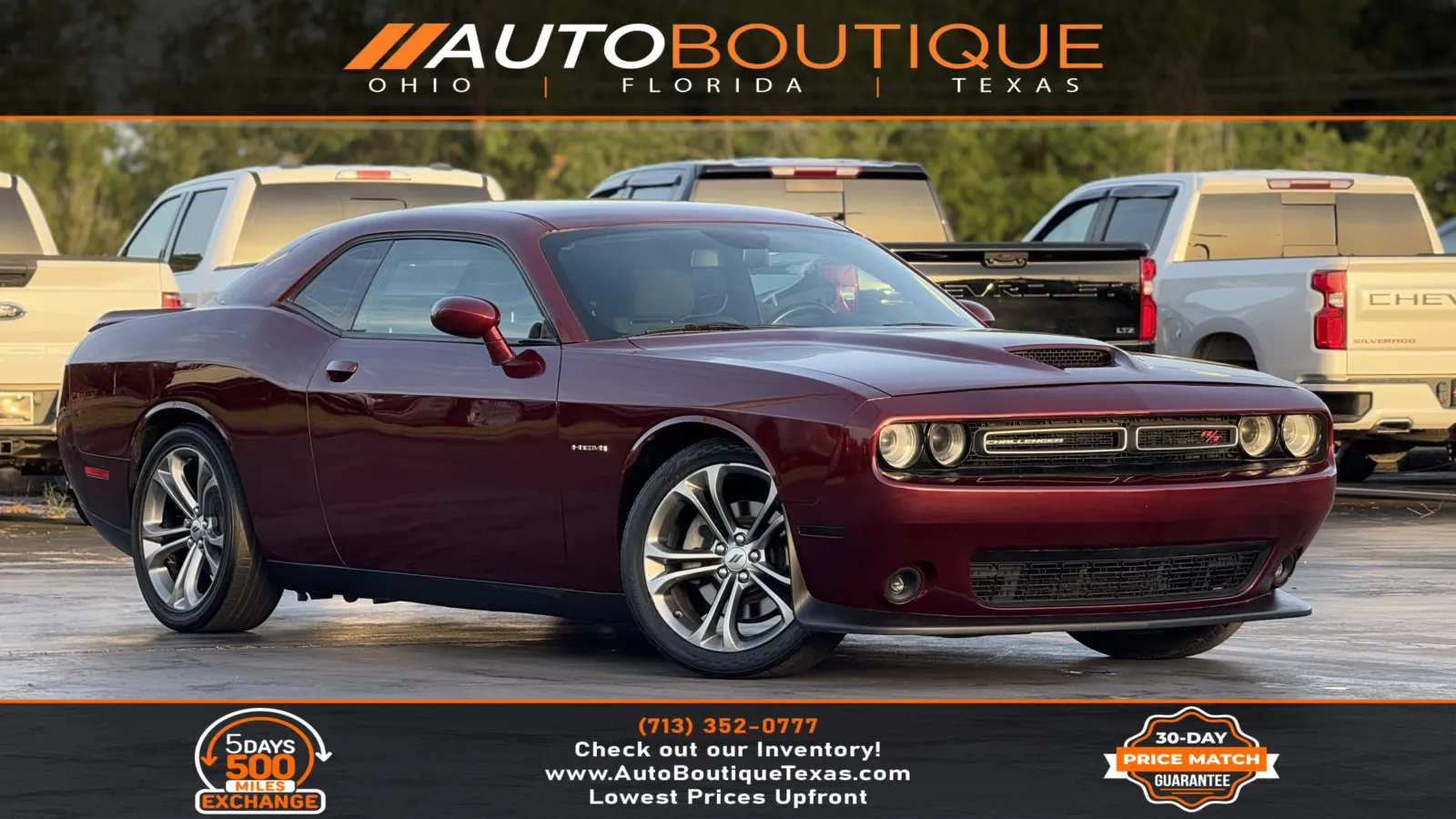 Red 2020 Dodge Challenger R T for sale in Alvin, TX