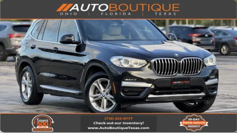 Black 2021 BMW X3 sDrive30i for sale in Alvin, TX