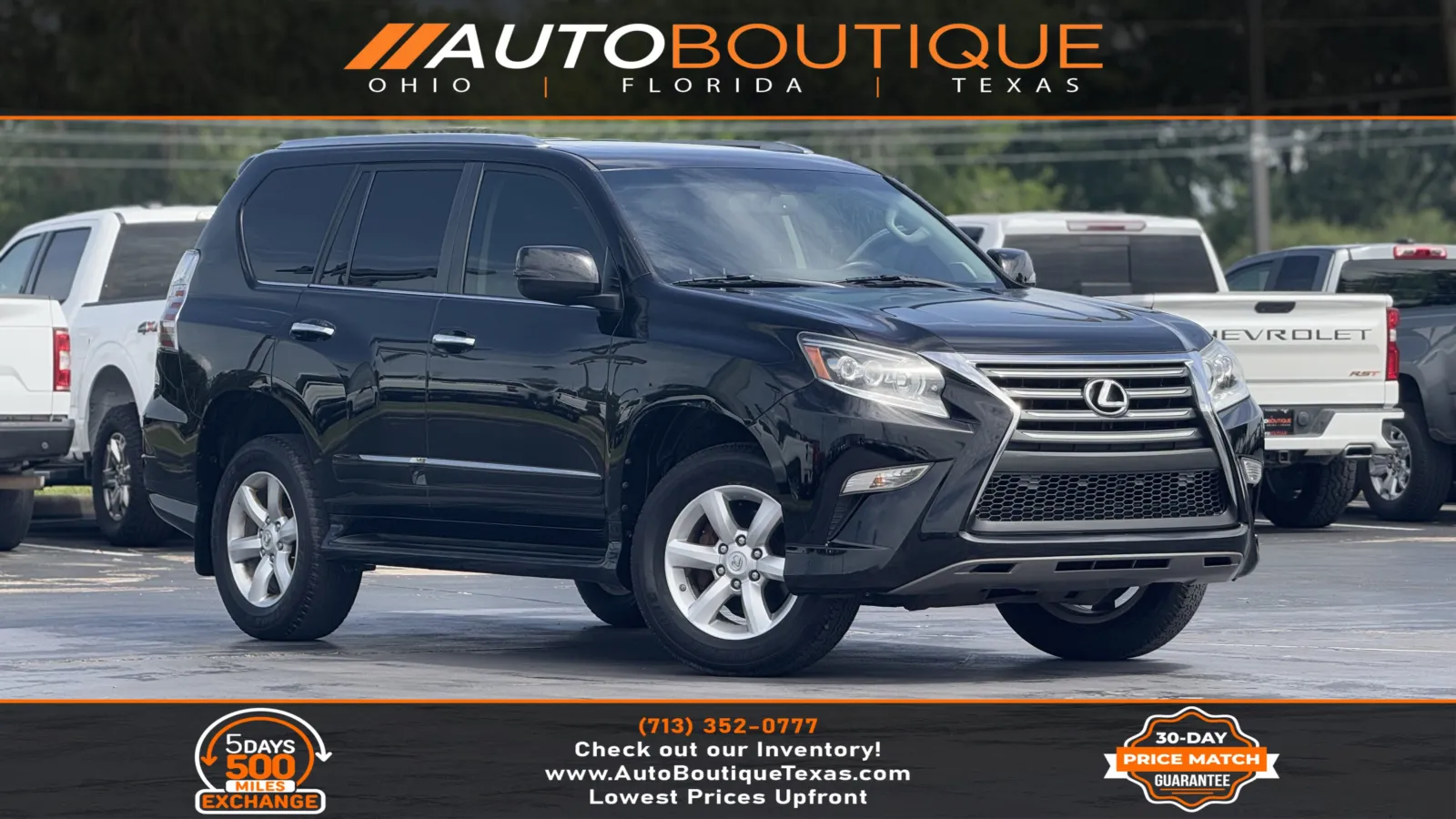 Black 2014 Lexus GX 460 for sale in Alvin, TX