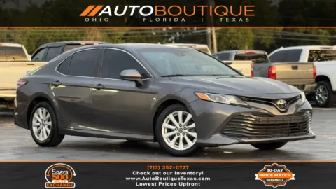 Gray 2019 Toyota Camry LE for sale in Alvin, TX