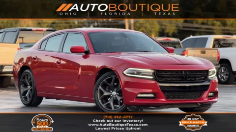 Red 2017 Dodge Charger R T for sale in Alvin, TX