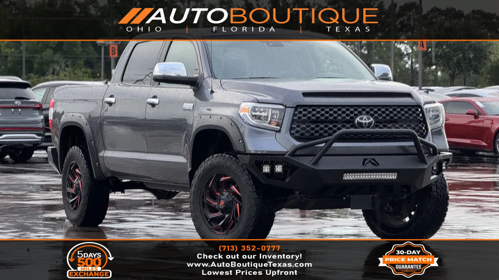 Gray 2019 Toyota Tundra Platinum for sale in Alvin, TX