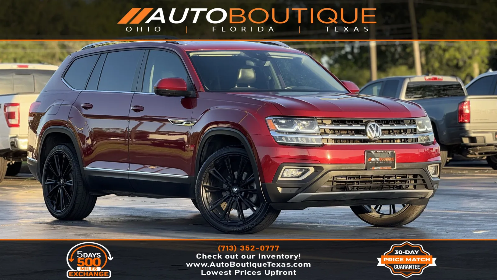 2018 Volkswagen Atlas 3.6L V6 SEL for sale in Alvin, TX