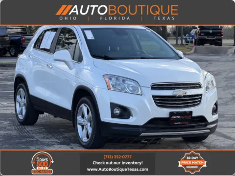 White 2015 Chevrolet Trax LTZ for sale in Alvin, TX