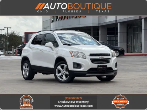 White 2015 Chevrolet Trax LTZ for sale in Alvin, TX