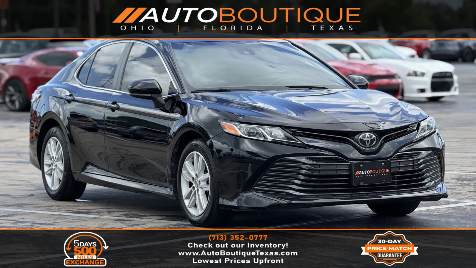 Black 2020 Toyota Camry LE for sale in Alvin, TX