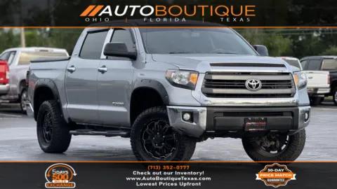 Silver 2015 TOYOTA TUNDRA CRE SR5 for sale in Alvin, TX