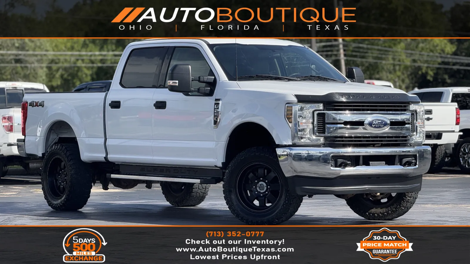 White 2019 Ford Super Duty F-250 SRW XLT for sale in Alvin, TX