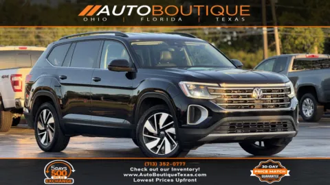 Black 2024 Volkswagen Atlas 2.0T SE w Technology for sale in Alvin, TX