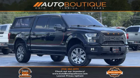 Black 2017 Ford F-150 Lariat for sale in Alvin, TX