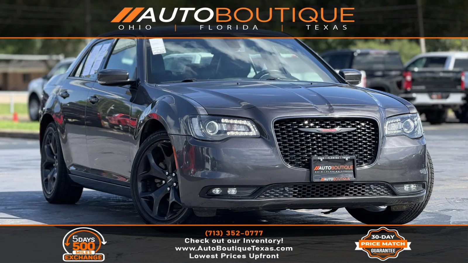 Gray 2022 Chrysler 300 S for sale in Alvin, TX
