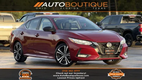 Red 2020 Nissan Sentra SR for sale in Alvin, TX