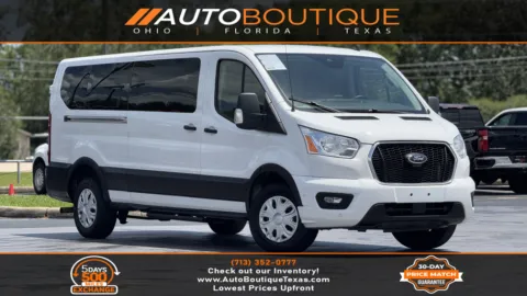 White 2022 Ford Transit Passenger Wagon XLT for sale in Alvin, TX