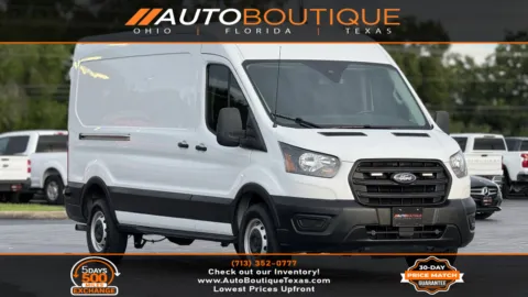 White 2020 Ford Transit Cargo Van 250 for sale in Alvin, TX