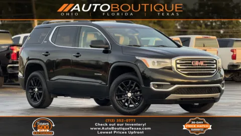 Black 2019 GMC Acadia SLT for sale in Alvin, TX