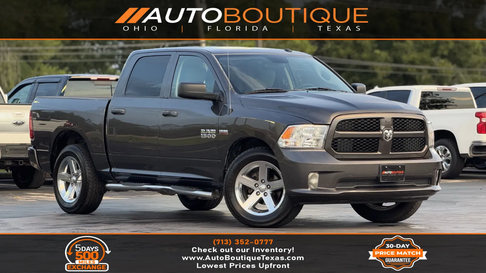 Gray 2017 Ram 1500 Express for sale in Alvin, TX
