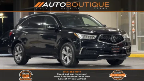 Black 2020 Acura MDX SH-AWD for sale in Alvin, TX