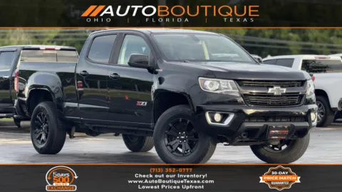 Black 2018 Chevrolet Colorado 4WD Z71 for sale in Alvin, TX