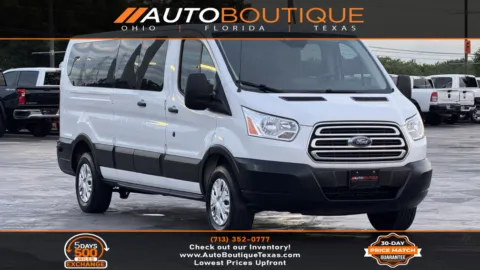 Black 2019 Ford Transit Passenger Wagon XL for sale in Alvin, TX