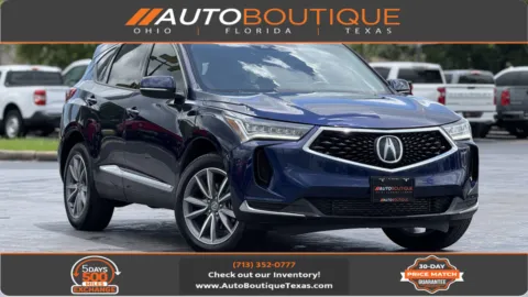 Blue 2024 Acura RDX w Technology Package for sale in Alvin, TX