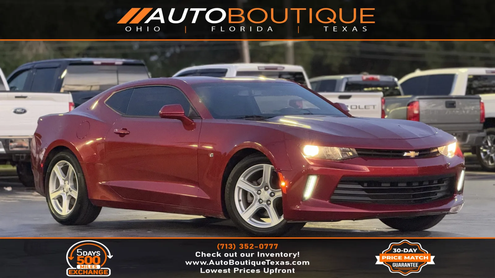2018 Chevrolet Camaro 1LT for sale in Alvin, TX