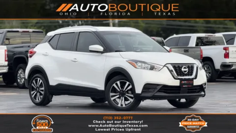 White 2020 Nissan Kicks SV for sale in Alvin, TX