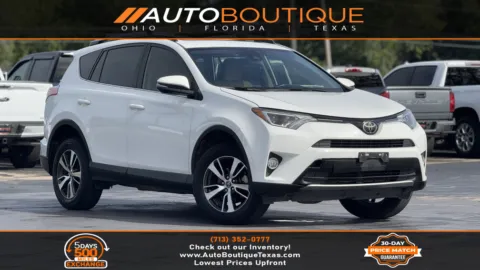 White 2018 Toyota RAV4 XLE for sale in Alvin, TX