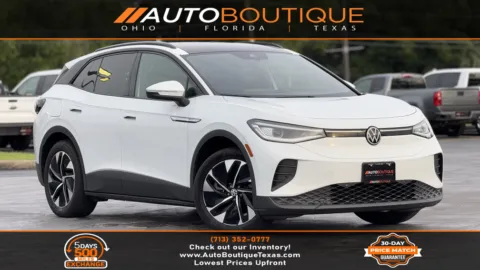 White 2021 Volkswagen ID.4 Pro S for sale in Alvin, TX