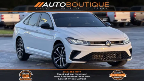 White 2025 Volkswagen Jetta Sport for sale in Alvin, TX