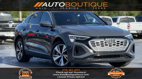 Gray 2024 Audi Q8 e-tron Sportback S line Prestige for sale in Alvin, TX